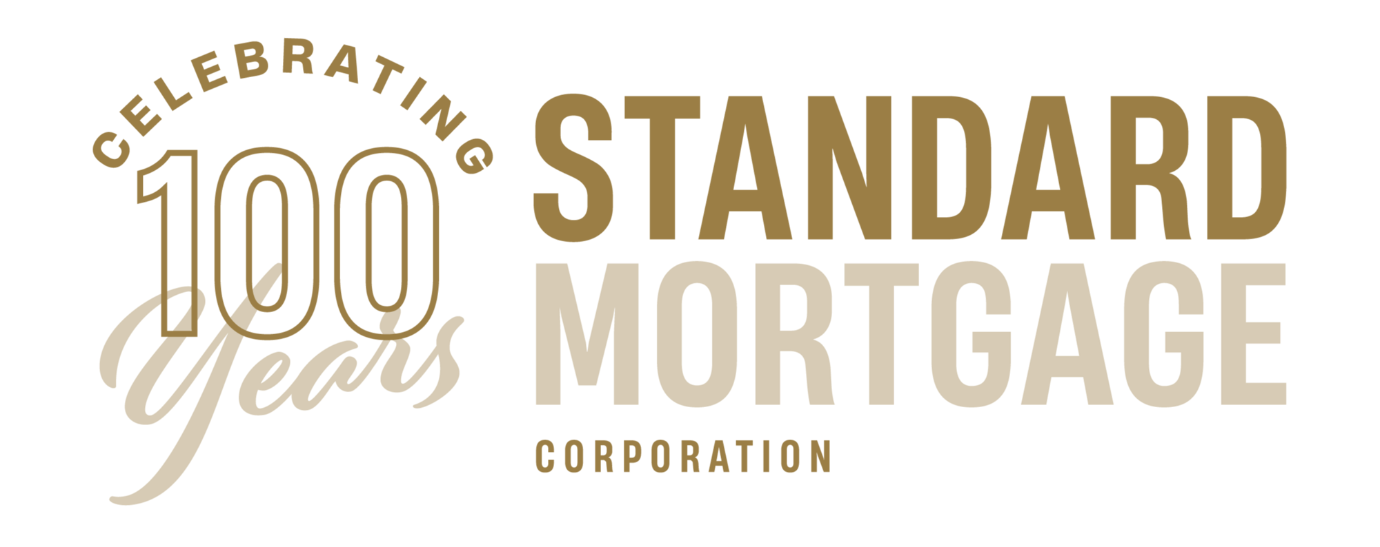 Standard 100 Year Logo Stacked Left Gold Original-1